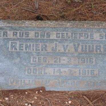 VUUREN Renier, J.v. 1916-1916