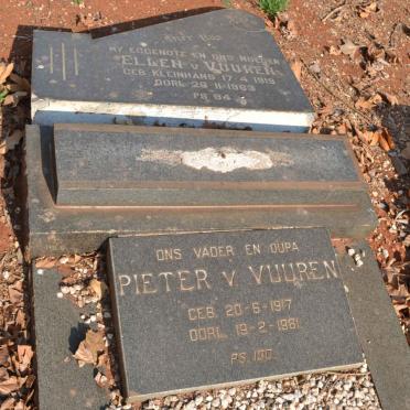 VUUREN Pieter, van 1917-1981 &amp; Ellen KLEINHANS 1919-1963