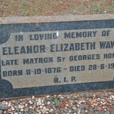 WAWN Eleanor Elizabeth 1876-1959