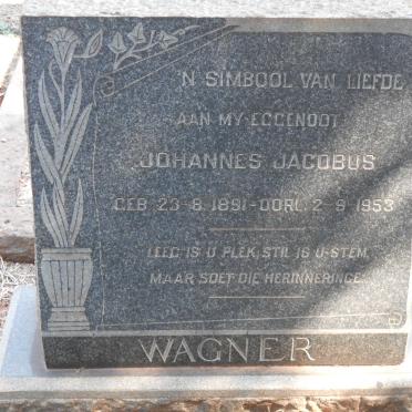 WAGNER Johannes Jacobus 1891-1953