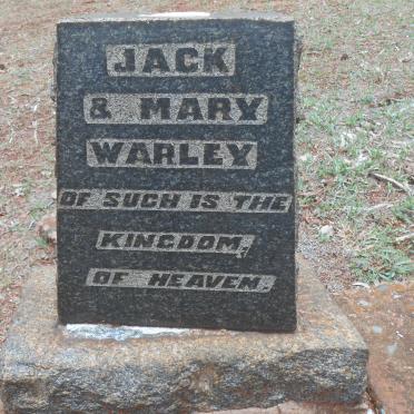 WARLEY Jack -? &amp; Mary -?