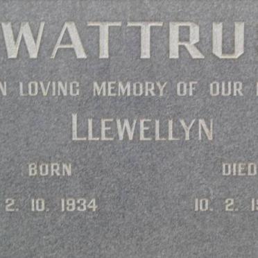 WATTRUS Llewellyn 1934-1967