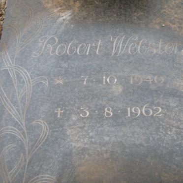 WEBSTER Robert 1940-1962