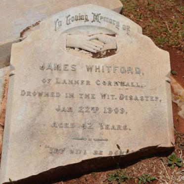 WHITFORD James -1909