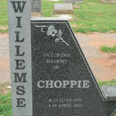 WILLEMSE Choppie 1959-2003