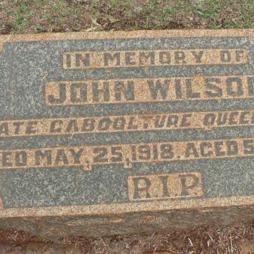 WILSON John -1918