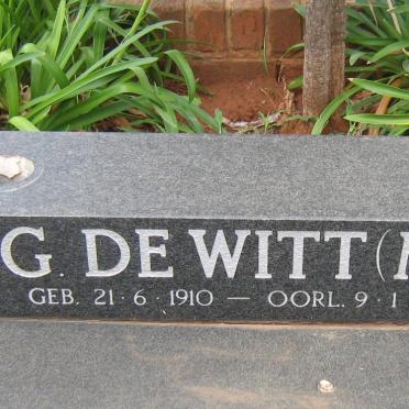 WITT A.G., de 1910-1994