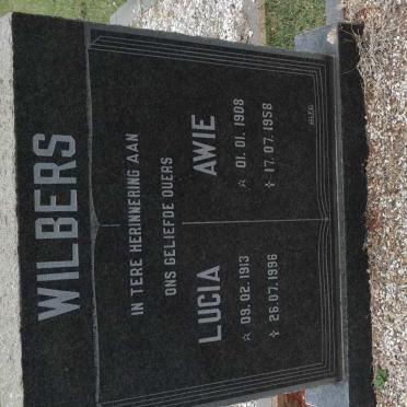 WILBERS Awie 1908-1958 &amp; Lucia 1913-1996