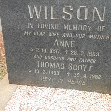 WILSON FAMILY