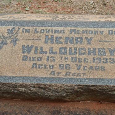 WILLOUGHBY Henry -1933 &amp; Clara -1922