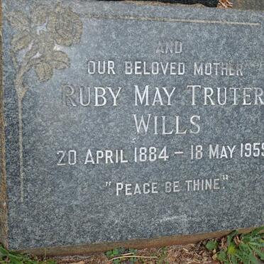WILLS Ruby May Truter 1884-1959