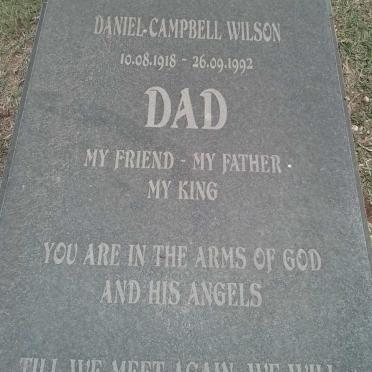 WILSON Daniel Campbell 1918-1992