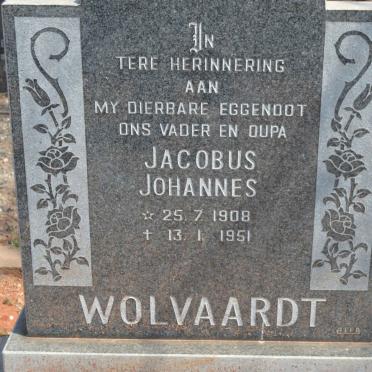 WOLVAARDT Jacobus Johannes 1908-1951