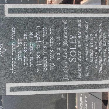 WOLPERT Solly -1989