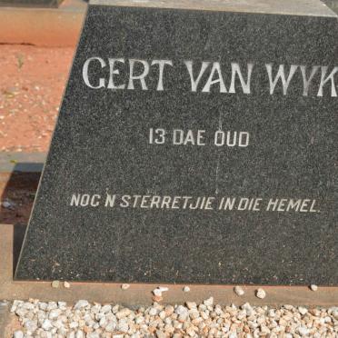WYK Gert, van