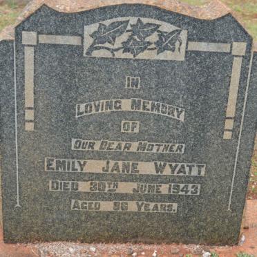 WYATT Emily Jane -1943