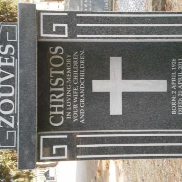 ZOUVES Christos 1926-2011