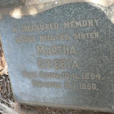 ? Martha Etresia nee BOTHA 1884-1950