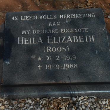 ? Heila Elizabeth nee ROOS 1919-1988