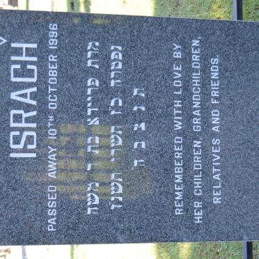 ISRACH Freda -1996