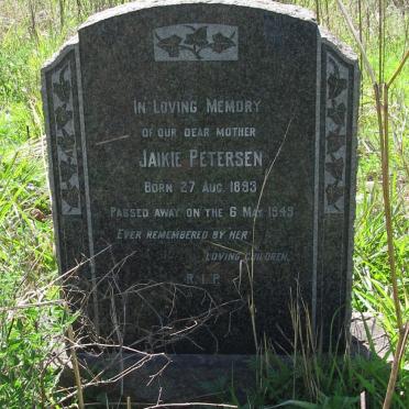 PETERSEN Jaikie 1893-1949