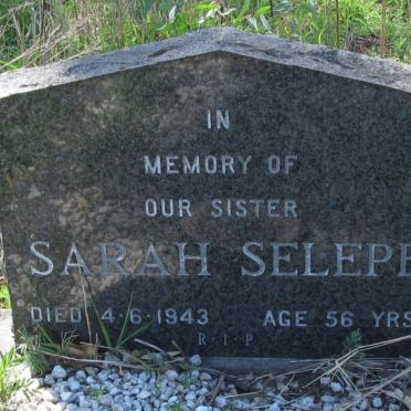 SELEPE Sarah -1943