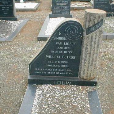 LOUW Willem Petrus 1939-1968