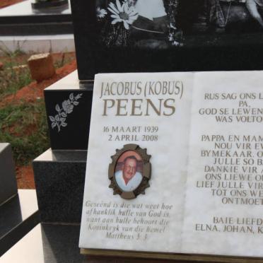 PEENS Jacobus 1939-2008