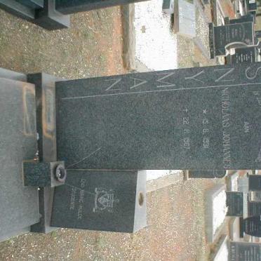 SNYMAN Nicholaas Johannes 1931-1967