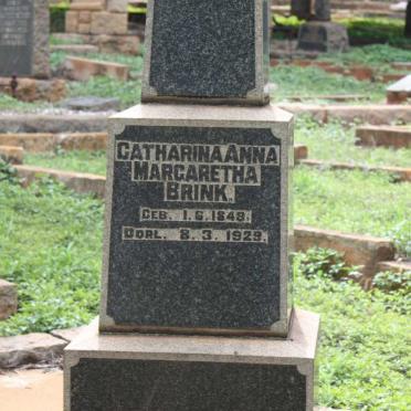 BRINK Catharina Anna Margaretha 1848-1929