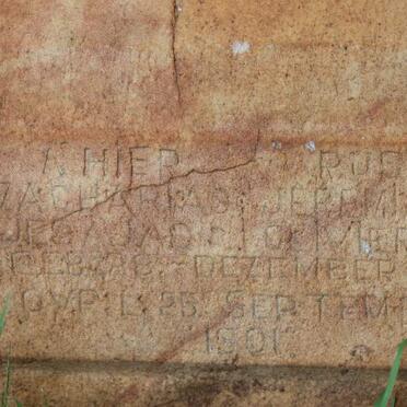 JESAJAD Zacharias Jeremias 1900-1901