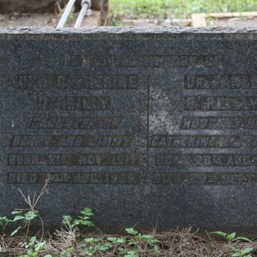 O'REILLY James 1856-1939 :: O'REILLY Ruth Catherine 1917-1938