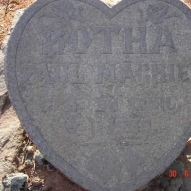 BOTHA Paul Machiel 1960-1960