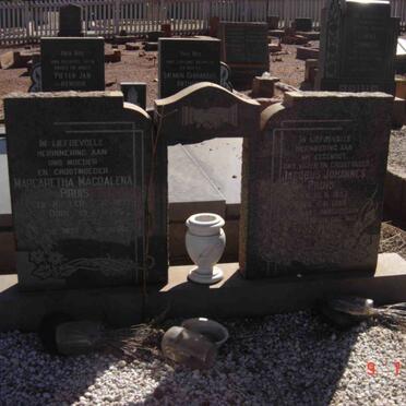 PRUIS Jacobus Johannes 1897-1955 &amp; Margaretha Magdalena MOLLER 1898-1975