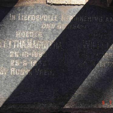 ???? Willem 1886-1972 &amp; Alletta Magdalena 1889-1945