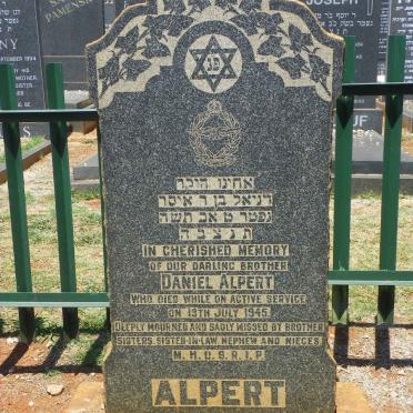 ALPERT Daniel -1945