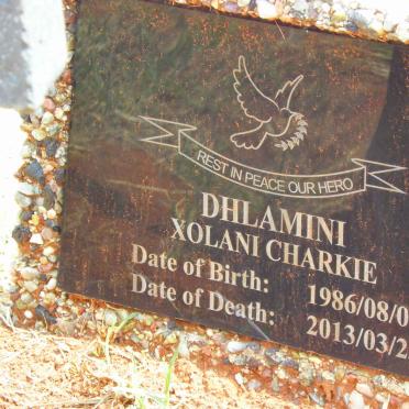 DHLAMINI Xolani Charkie 1986-2013
