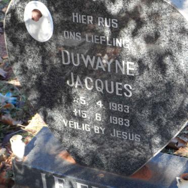 ? Duwayne Jacques, le 1983-1983