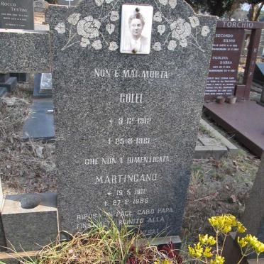 ? Martingano 1911-1985 &amp; Golei 1912-1961