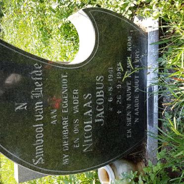 ? Nicolaas Jacobus 1941-1985