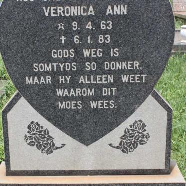 ? Veronica Ann 1963-1983
