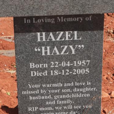 ? Hazel 1957-2005