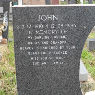 ? John 1910-1986