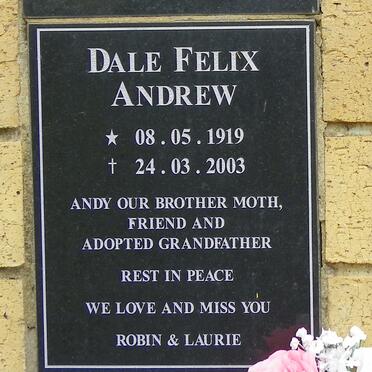ANDREW Dale Felix 1919-2003