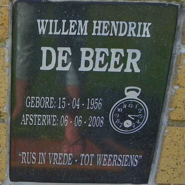 BEER Willem Hendrik, de 1956-2008