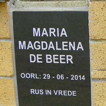 BEER Maria Magdalena, de -2014