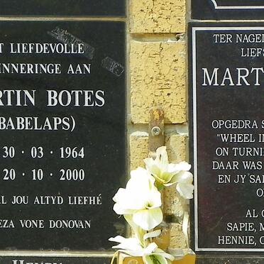 BOTES Martin 1964-2000