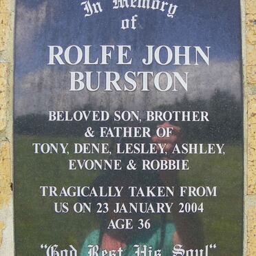 BURSTON Rolfe John -2004