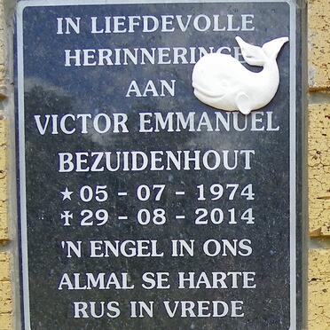 BEZUIDENHOUT Victor Emmanuel 1974-2014