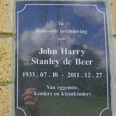 BEER John Harry Stanley, de 1933-2011